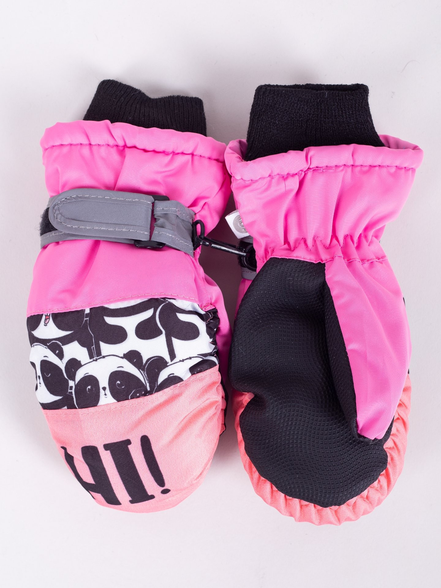 Dětské zimní lyžařské rukavice Yoclub REN-0207G-A110 Pink 14
