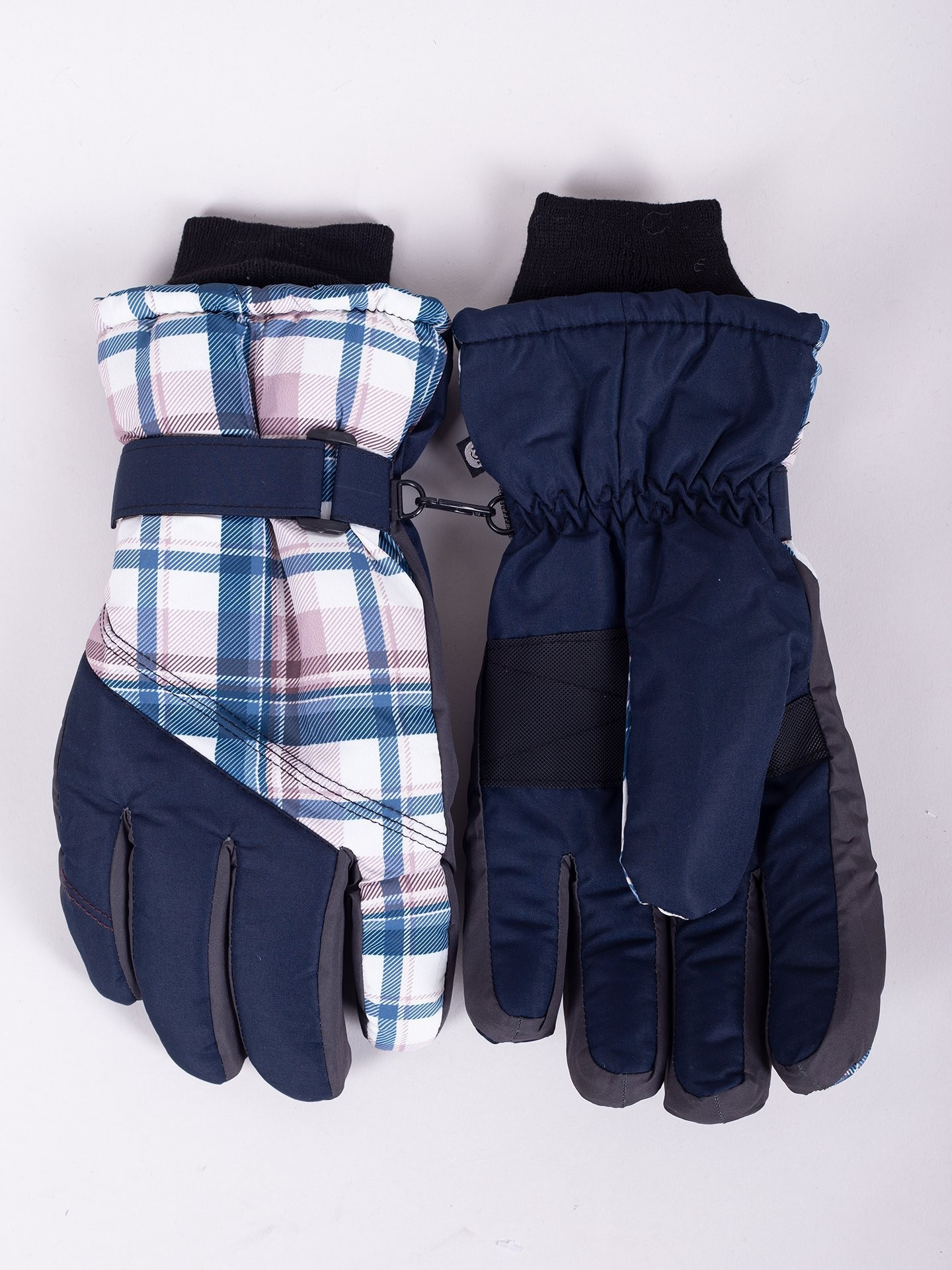 Yoclub Pánské zimní lyžařské rukavice REN-0264F-A150 Multicolour 20