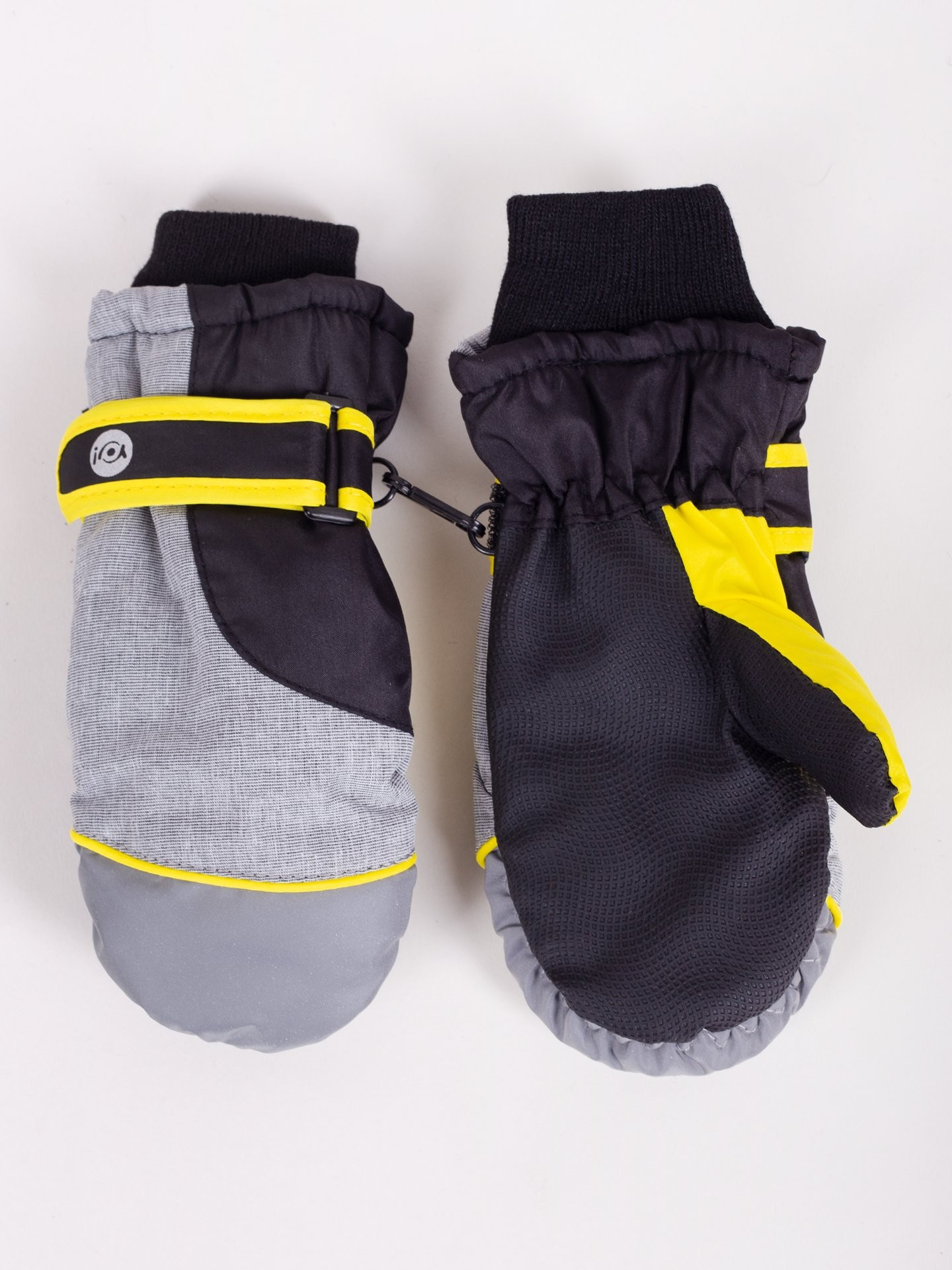 Dětské zimní lyžařské rukavice Yoclub REN-0218C-A110 Grey 14