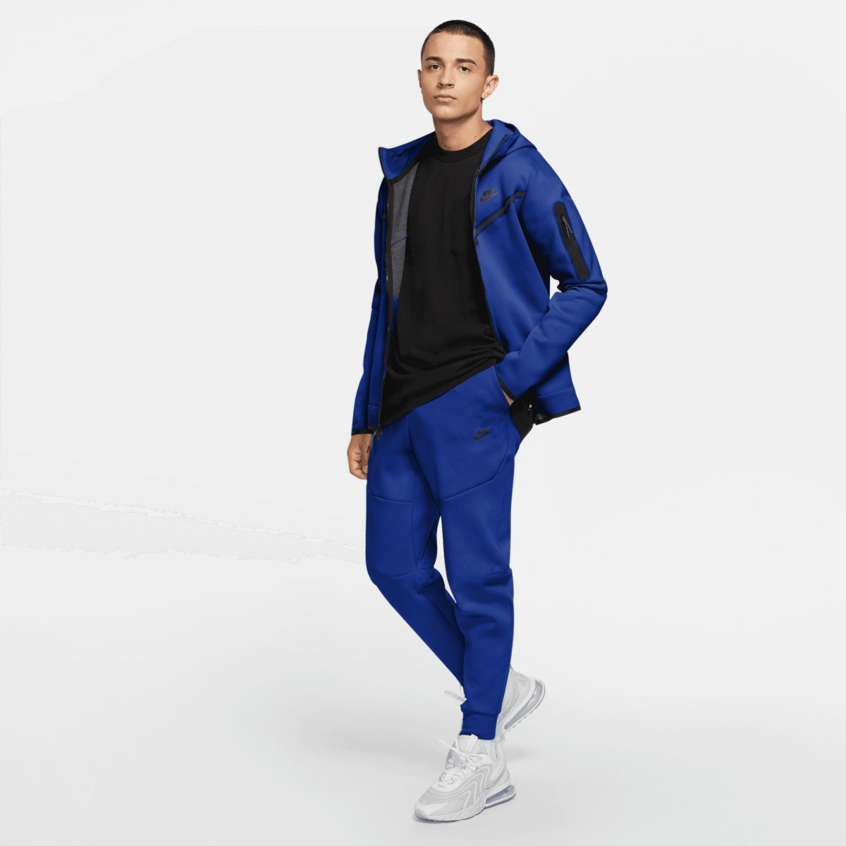 Tepláky Nike Tech Fleece CU4495-480 Modrá XL