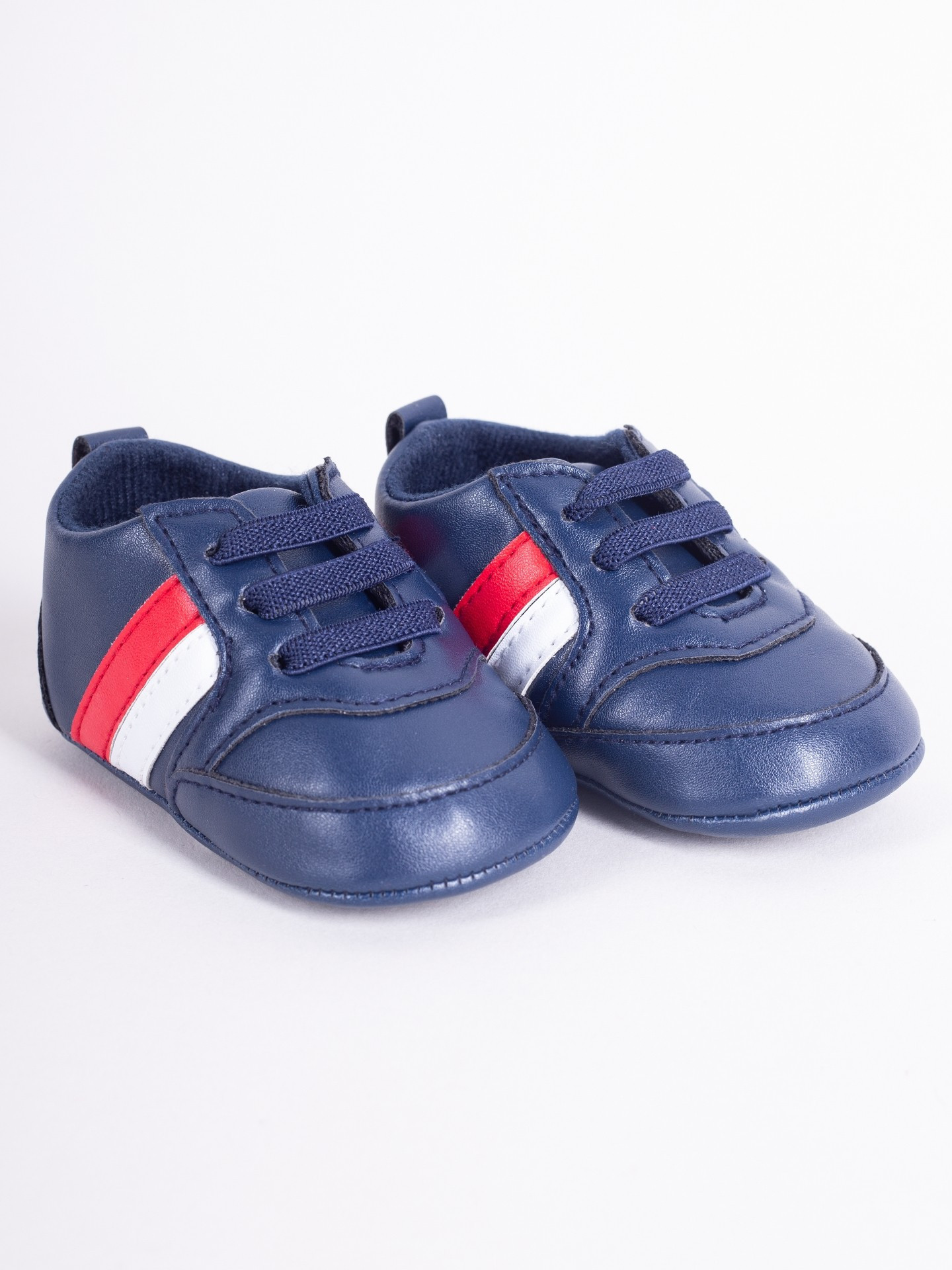 Yoclub Dětské chlapecké boty OBO-0207C-6100 Navy Blue 0-6 měsíců