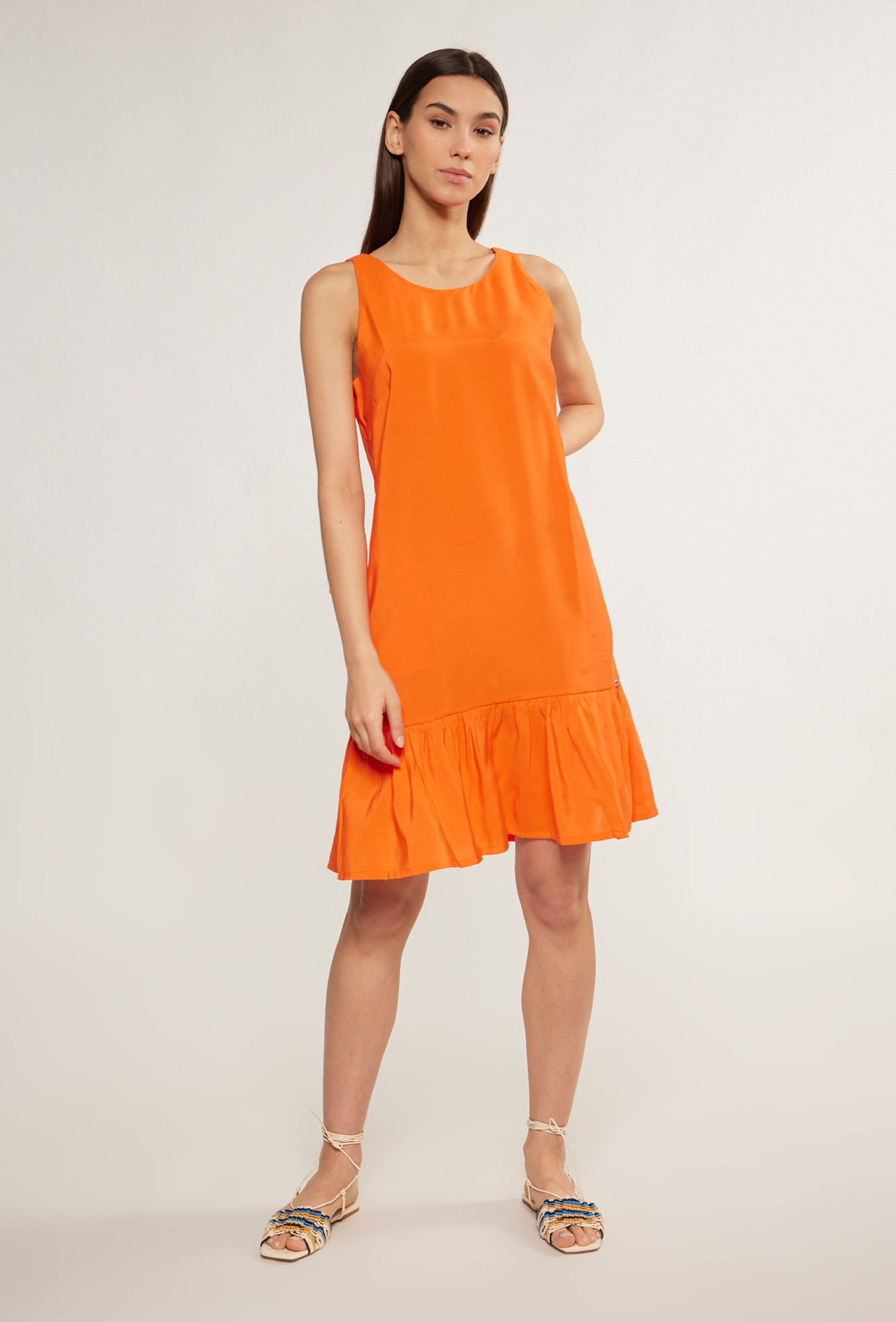 Monnari Mini šaty Dámské šaty s ozdobnými zády Multi Red 38