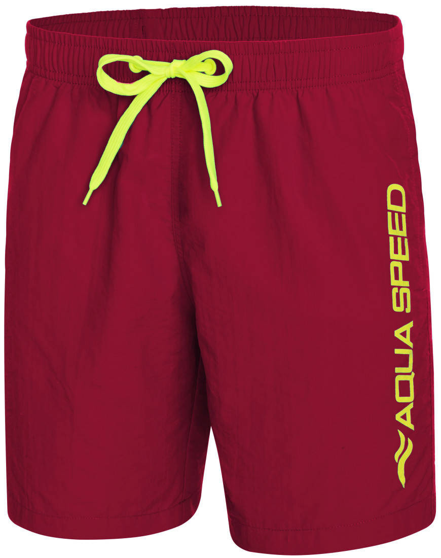AQUA SPEED Plavecké šortky OWEN Red XL