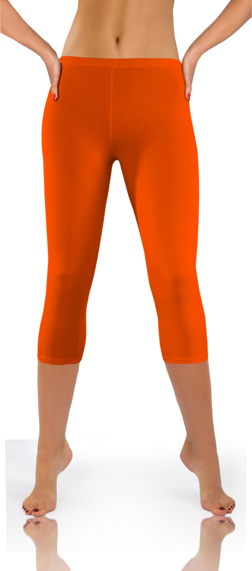 Sesto Senso Medium Leggins LEG_01 Orange XL