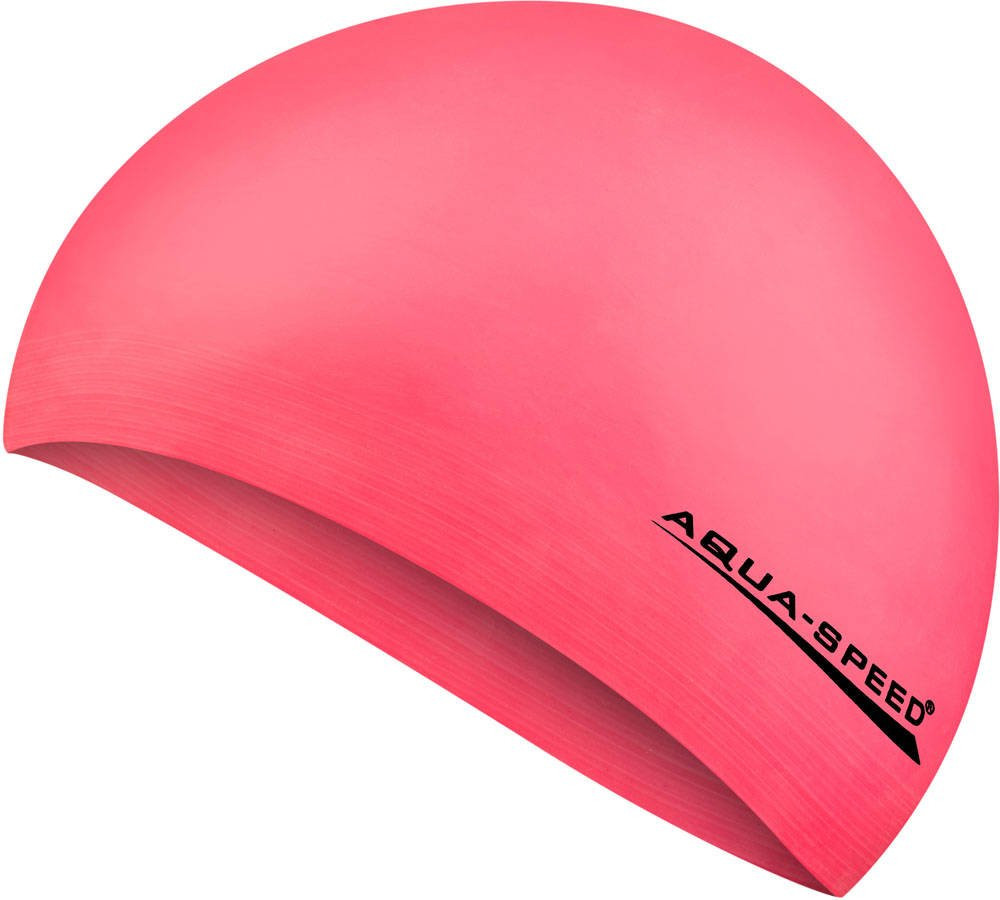 AQUA SPEED Plavecká čepice Soft Latex Pink Pattern 03 S/M