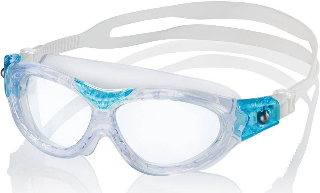 AQUA SPEED Plavecké brýle Marin Kid Blue/Transparent Pattern 29 5-10 let