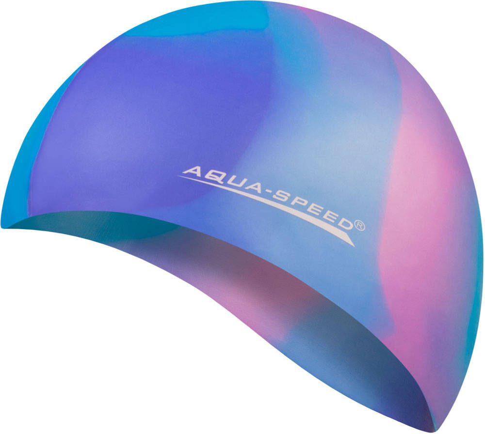 AQUA SPEED Plavecká čepice Bunt Vícebarevný vzor 43 M