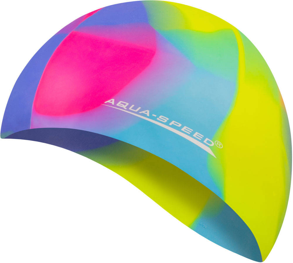 AQUA SPEED Plavecká čepice Bunt Multicolour Pattern 44 M