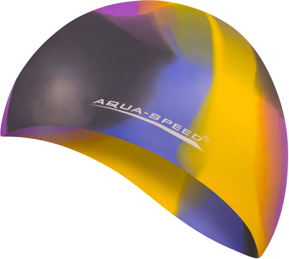 AQUA SPEED Plavecká čepice Bunt Multicolour Pattern 46 M