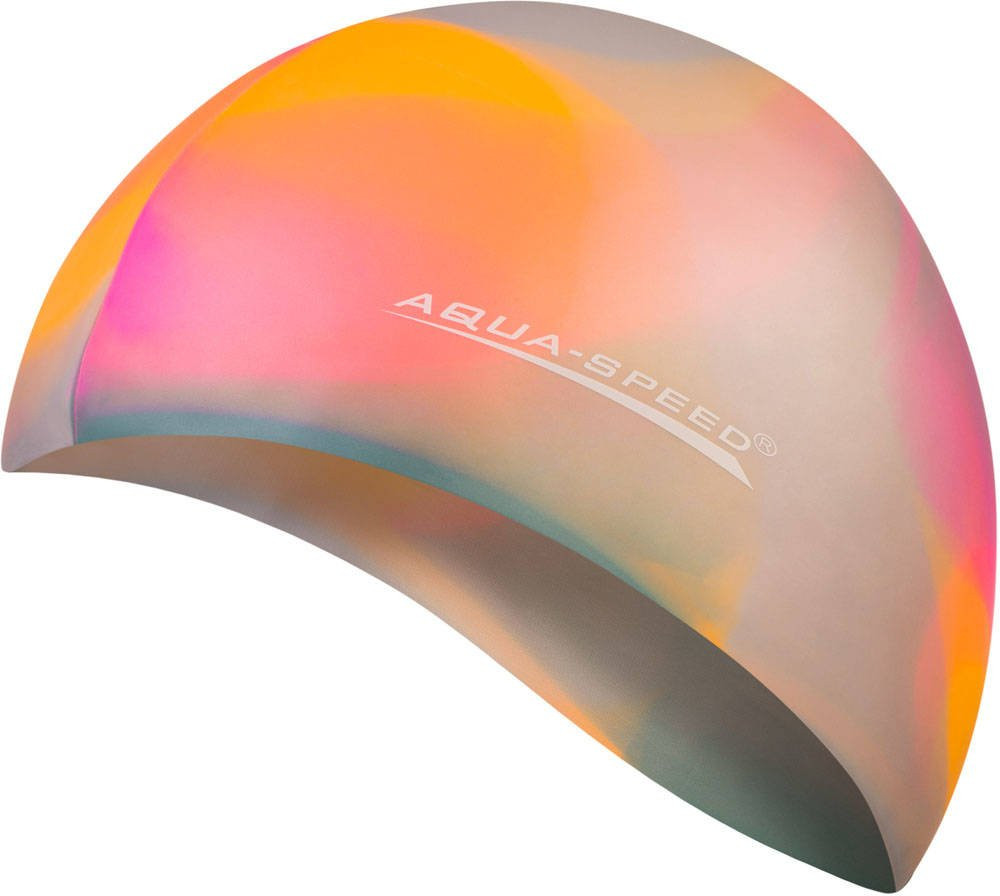 AQUA SPEED Plavecká čepice Bunt Multicolour Pattern 50 M