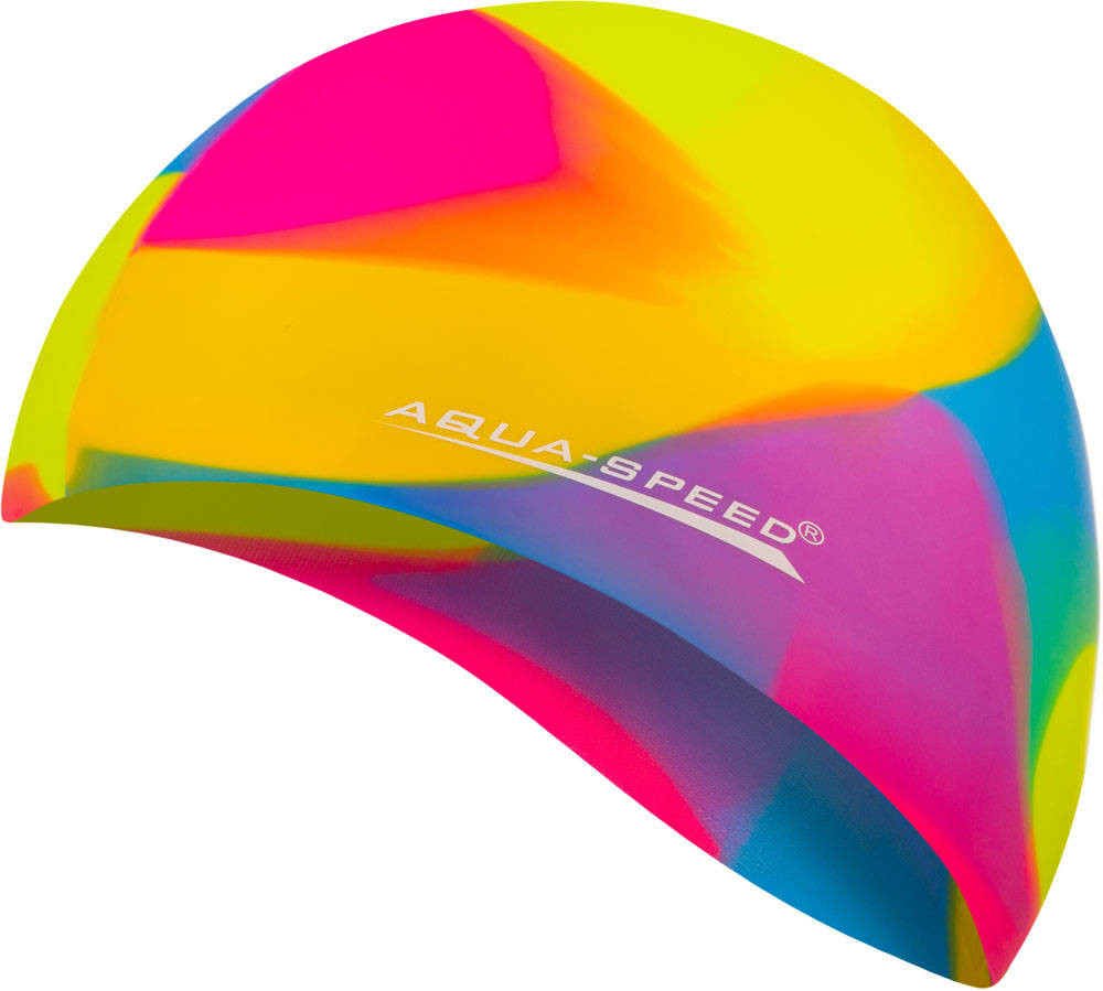 AQUA SPEED Plavecká čepice Bunt Multicolour Pattern 53 M