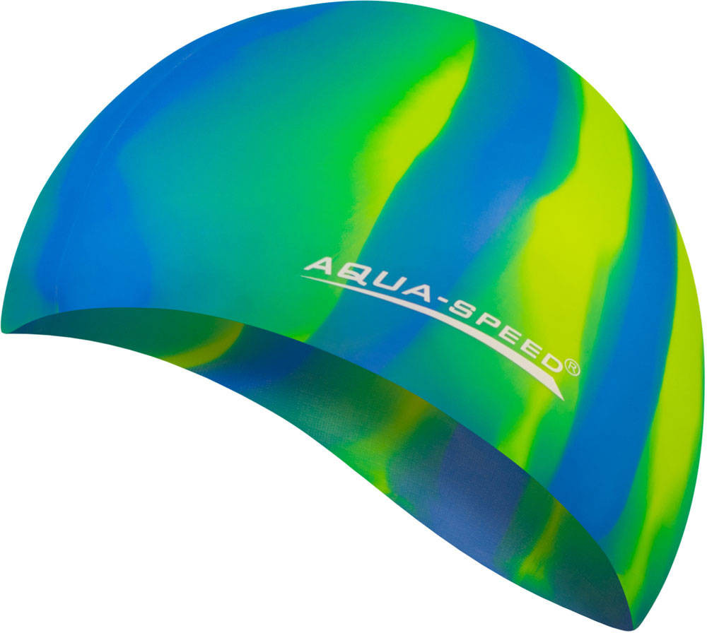 AQUA SPEED Plavecká čepice Bunt Multicolour Pattern 58 M