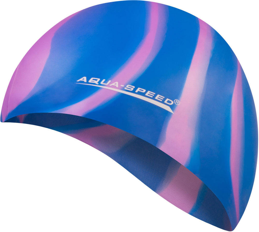 AQUA SPEED Plavecká čepice Bunt Multicolour Pattern 60 M