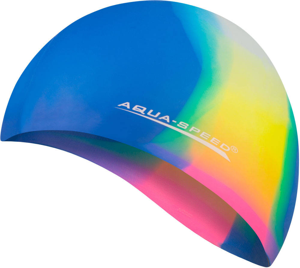AQUA SPEED Plavecká čepice Bunt Vícebarevný vzor 67 M