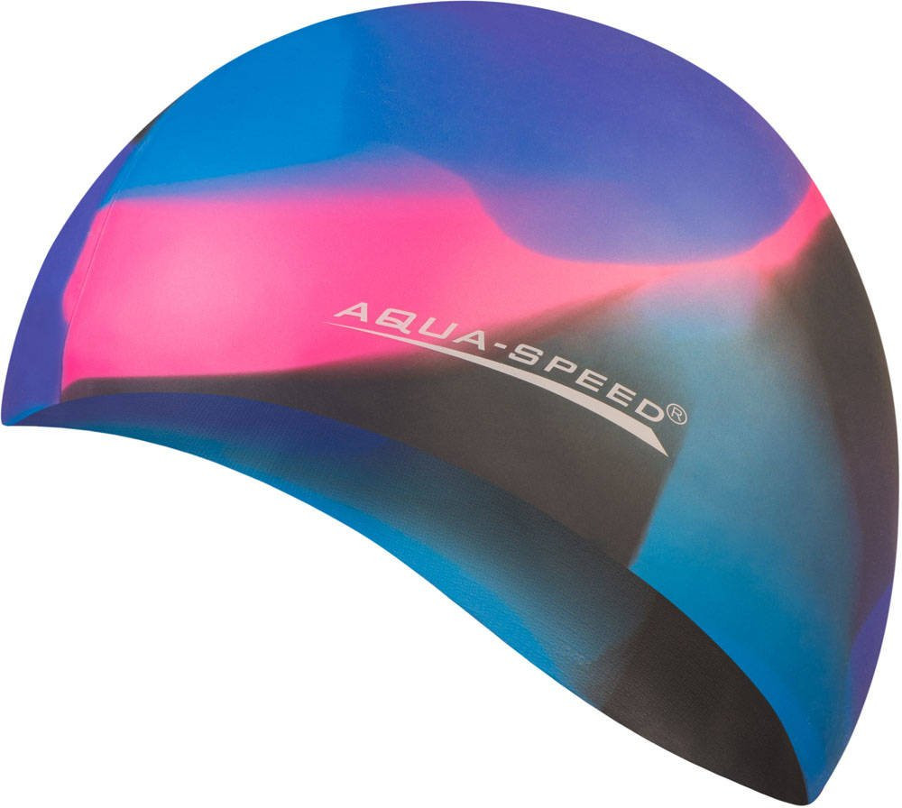 AQUA SPEED Plavecká čepice Bunt Multicolour Pattern 80 M