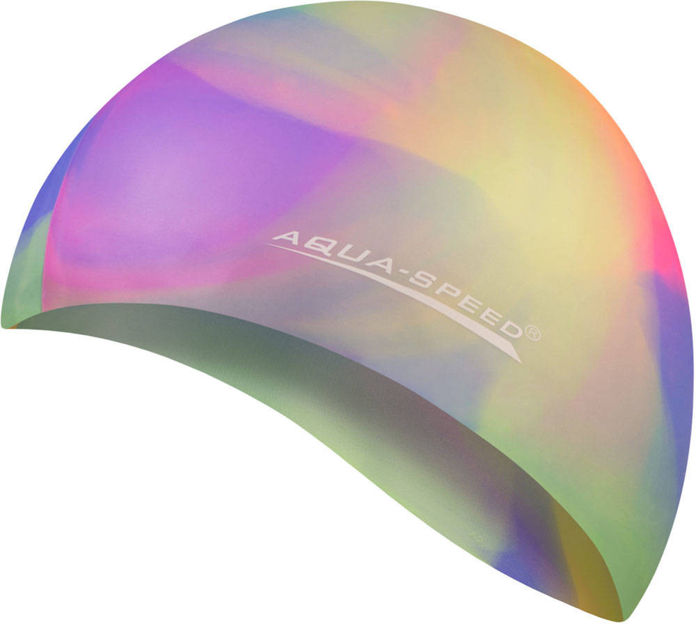 AQUA SPEED Plavecká čepice Bunt Multicolour Pattern 91 M