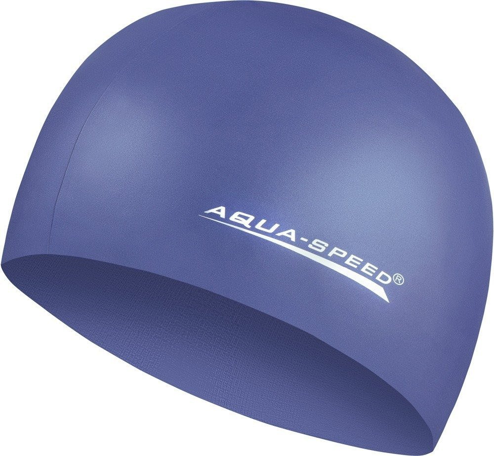 AQUA SPEED Plavecká čepice Mega Navy Blue Pattern 10 L/XL