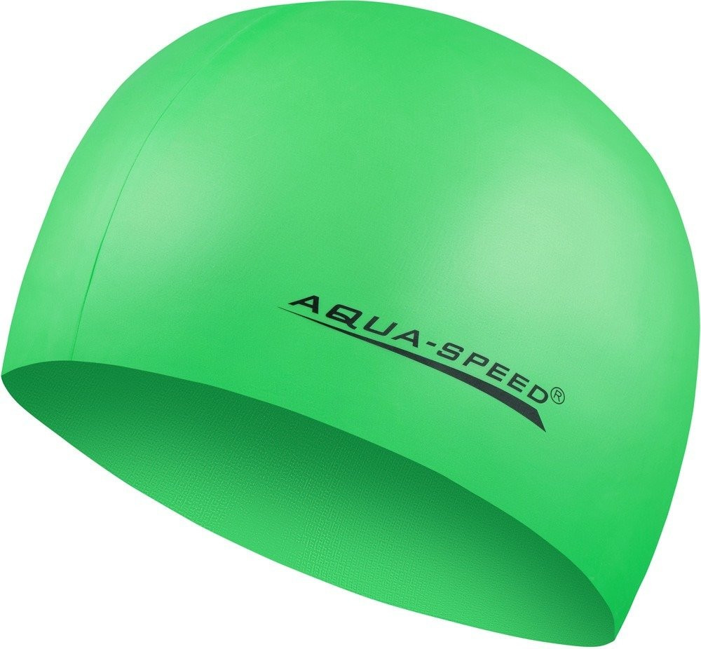 AQUA SPEED Plavecká čepice Mega Green Pattern 11 L/XL