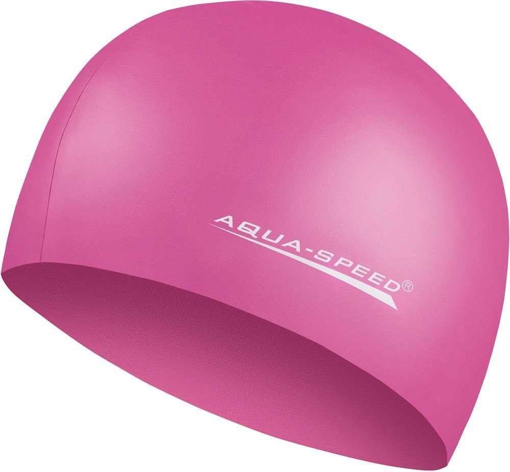AQUA SPEED Plavecká čepice Mega Pink Dark Pattern 27 L/XL