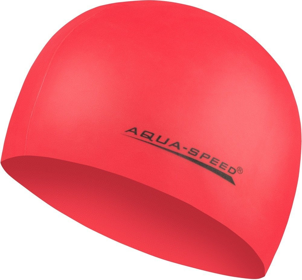 AQUA SPEED Plavecká čepice Mega Red Pattern 31 L/XL