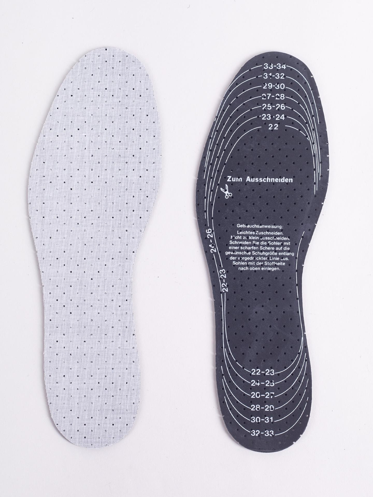 Yoclub Vložky do bot proti pocení s aktivním uhlíkem 2-pack OIN-0008U-A1S0 Grey 22-36