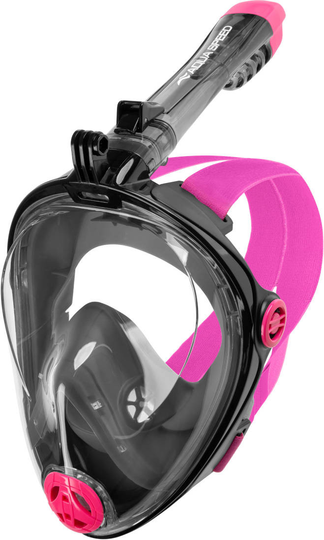 Potápěčská maska AQUA SPEED Spectra 2.0 Černý/růžový vzor 19 S/M