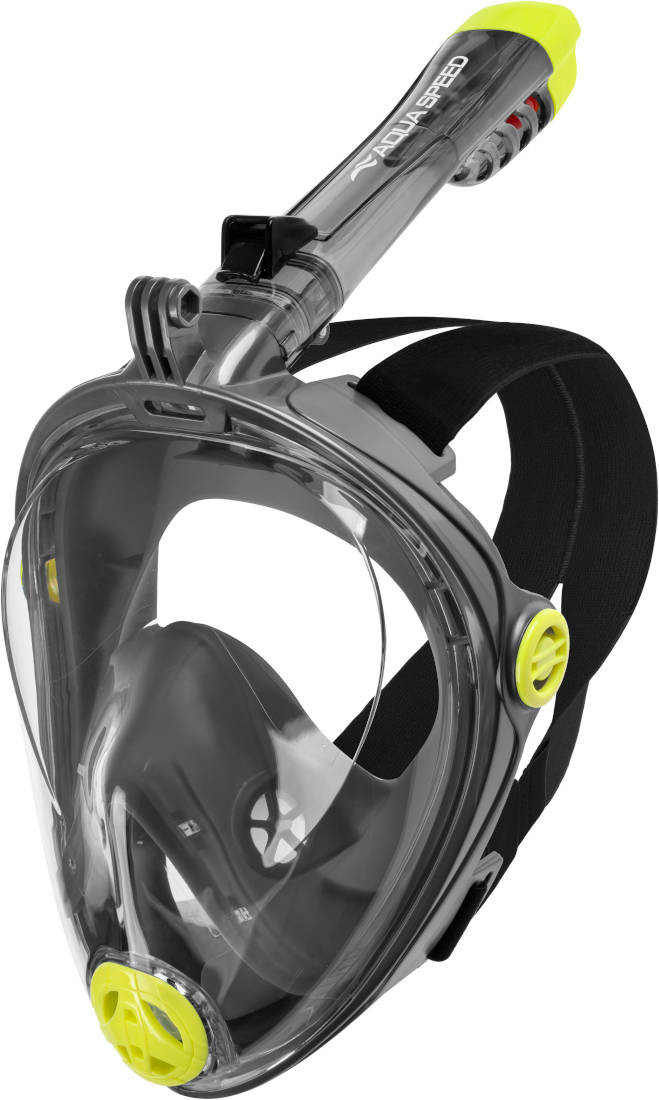 Potápěčská maska AQUA SPEED Spectra 2.0 Černý/žlutý vzor 30 L/XL
