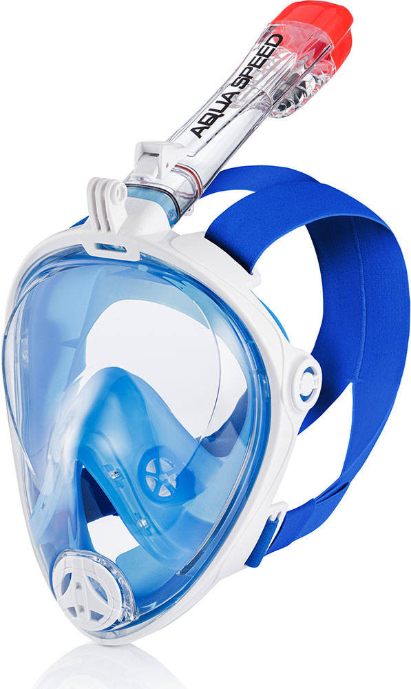 Potápěčská maska AQUA SPEED Spectra 2.0 Bílý/modrý vzor 11 S/M