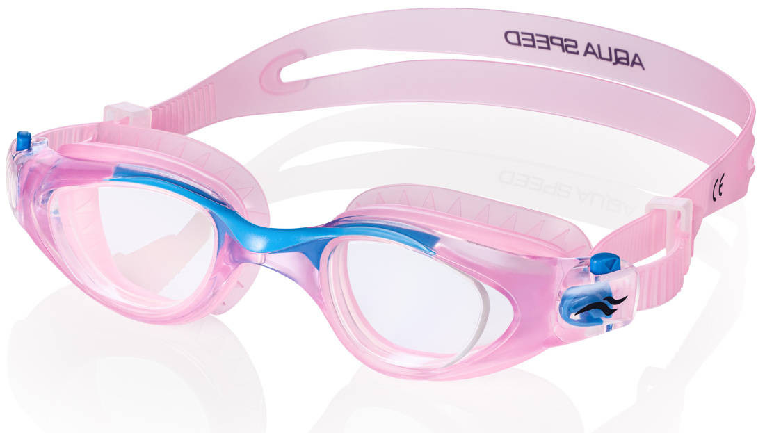 Plavecké brýle AQUA SPEED Maori Pink/Blue Pattern 63 S/M