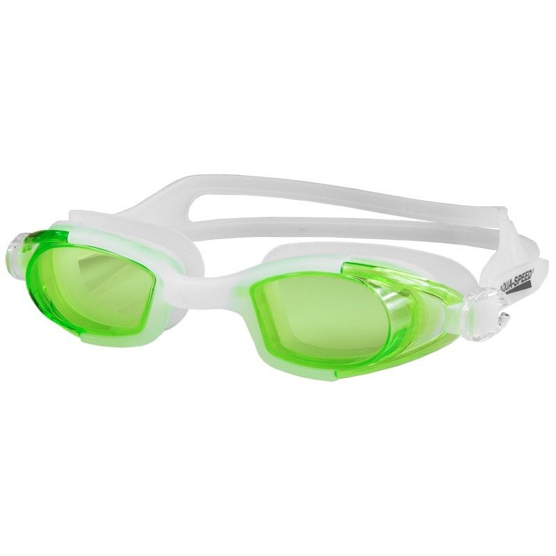 Plavecké brýle AQUA SPEED Marea JR Green Pattern 30 S/M