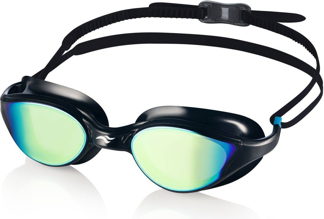 Plavecké brýle AQUA SPEED Vortex Mirror Black/Blue Pattern 07 M/L