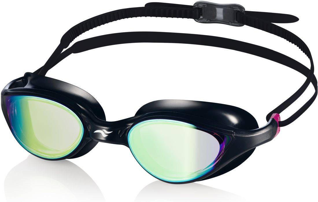 Plavecké brýle AQUA SPEED Vortex Mirror Black/Pink Pattern 79 M/L