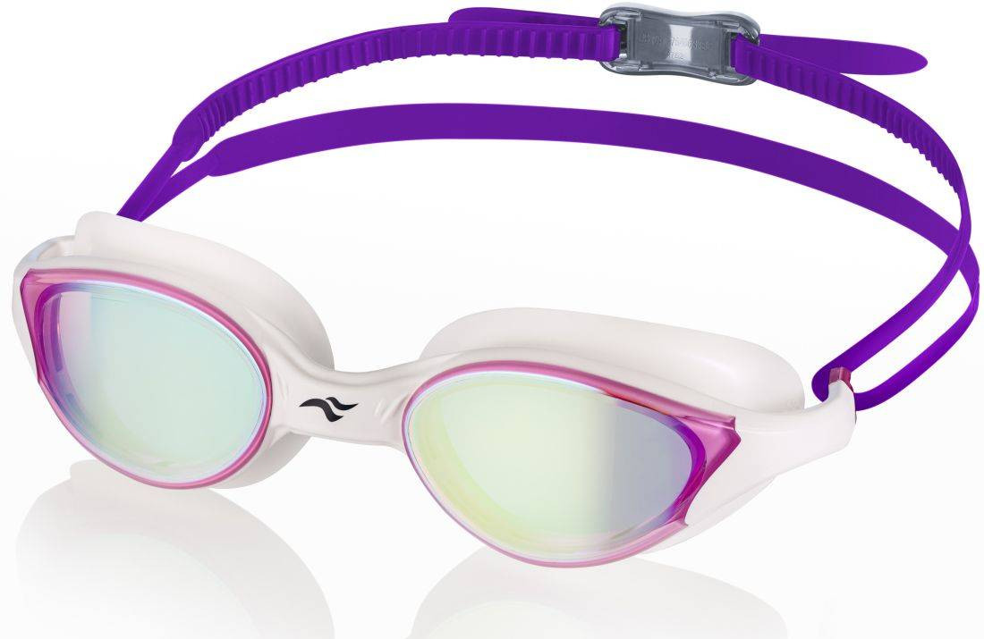 Plavecké brýle AQUA SPEED Vortex Mirror White/Violet Pattern 59 M/L
