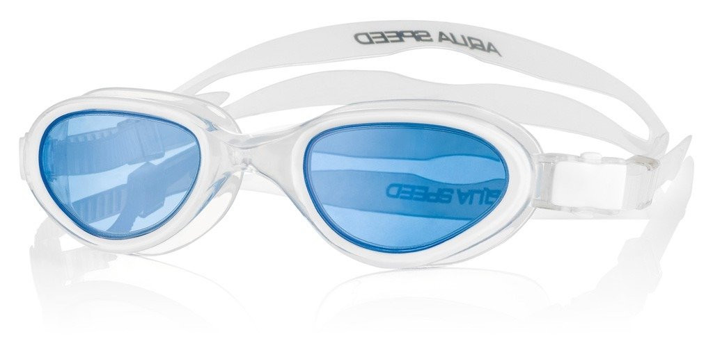 Plavecké brýle AQUA SPEED X-Pro White/Blue Pattern 05 L