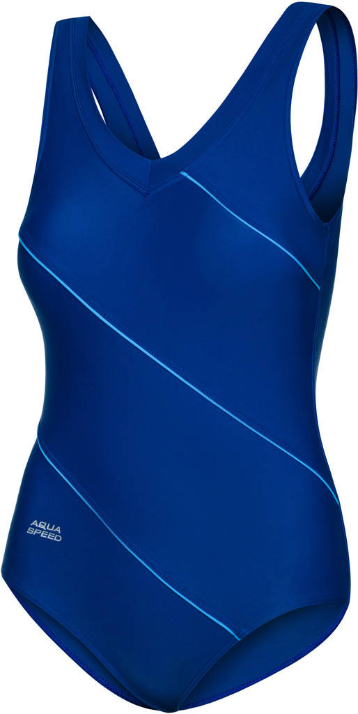 AQUA SPEED Plavky Sophie Blue Pattern 42 XL (42)