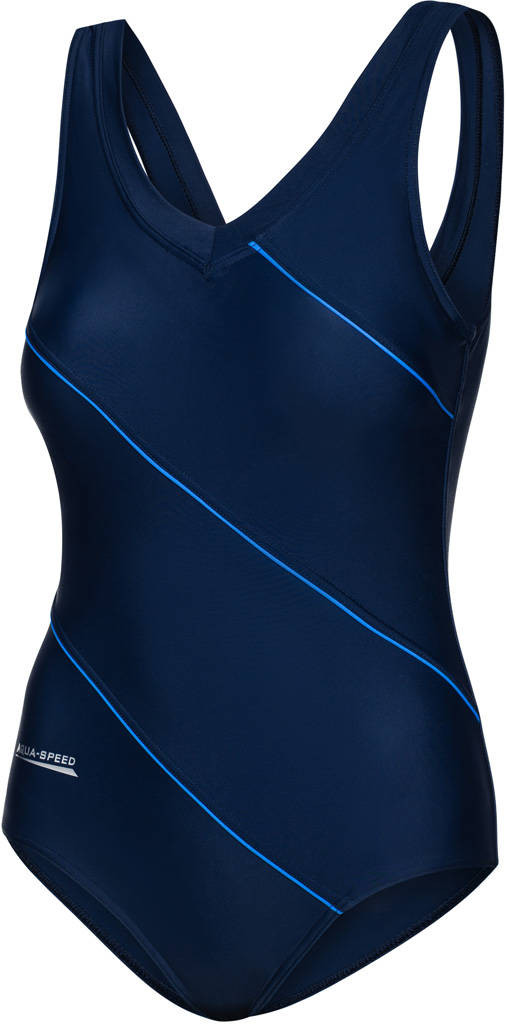 AQUA SPEED Plavky Sophie Navy Blue Pattern 49 XL (42)