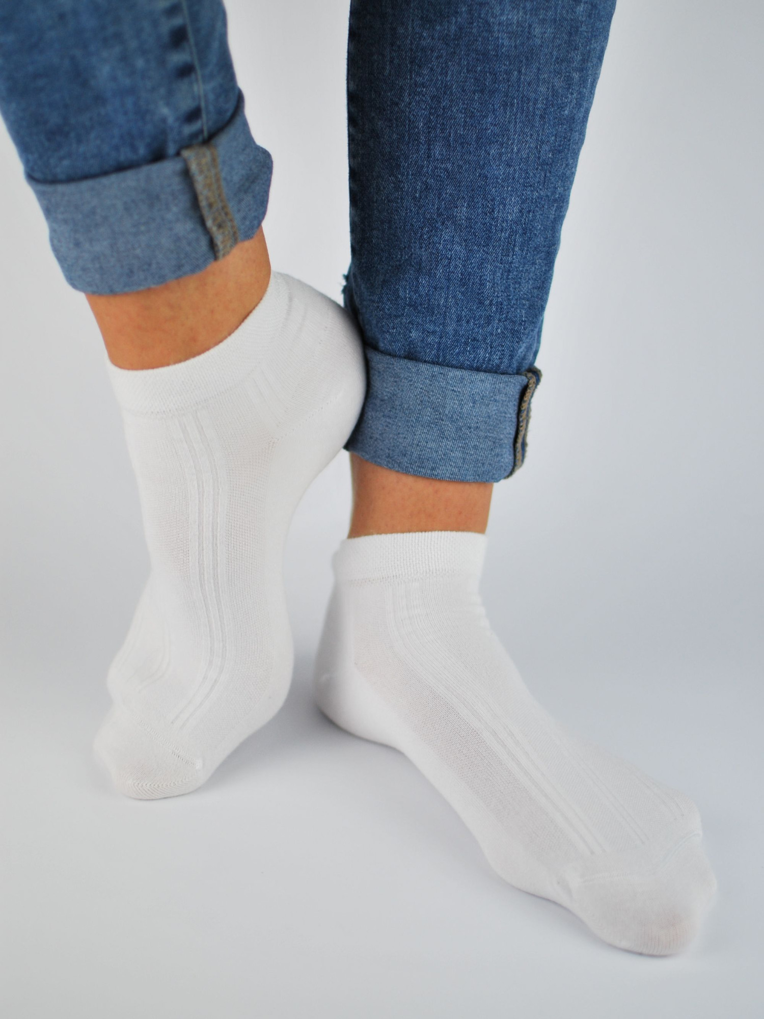 NOVITI Ponožky ST001-U-01 White 35-38