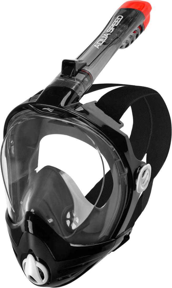 AQUA SPEED Potápěčská maska Brizo Black Pattern 07 S/M
