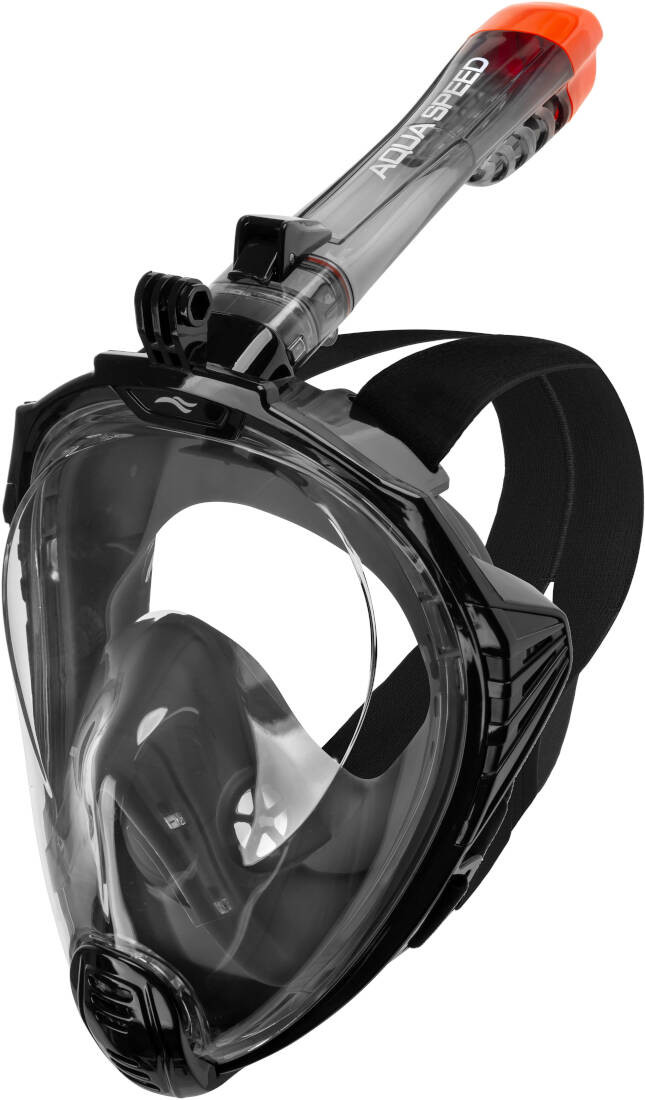 AQUA SPEED Potápěčská maska s plnou tváří Drift Graphite Pattern 23 S/M