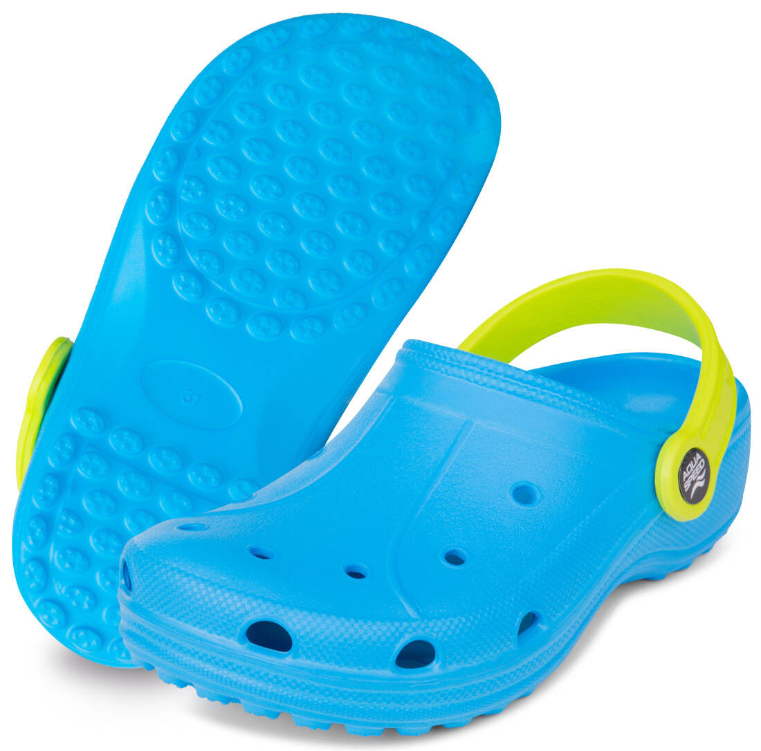 AQUA SPEED Plavecká obuv do bazénu Lima Light Blue Pattern 02 25