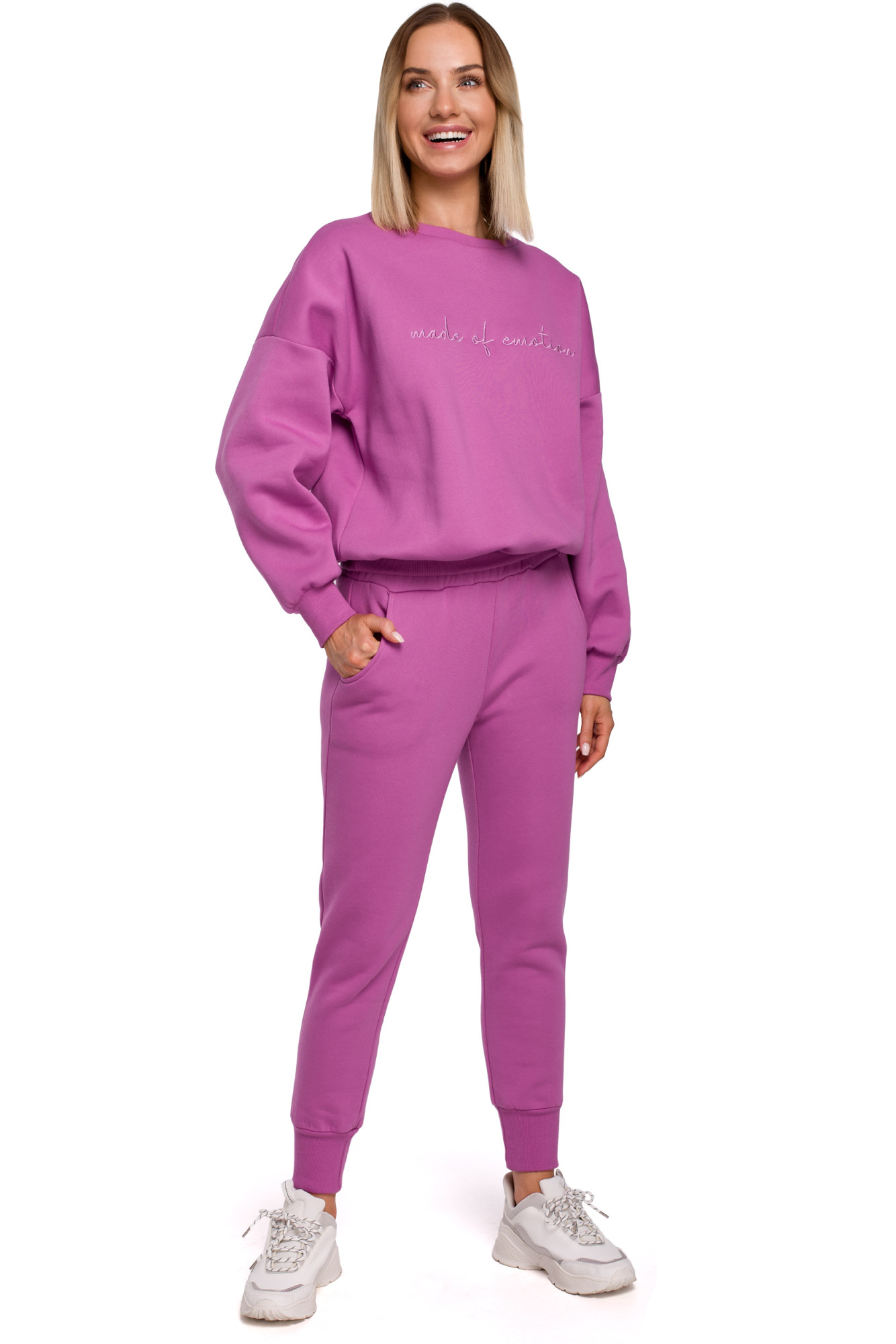 Kalhoty Made Of Emotion M535 Lavender XL