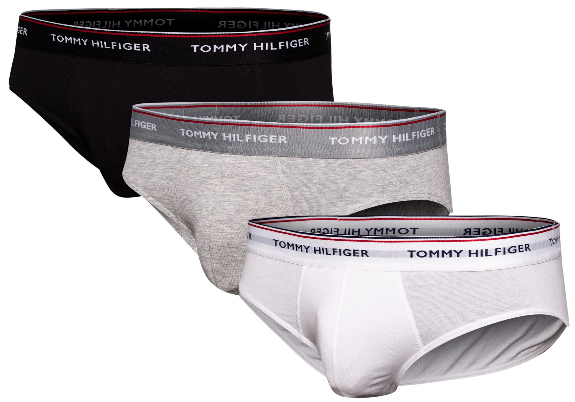 Tommy Hilfiger Spodky 3Pack 1U87903766 Bílá/černá/šedá M
