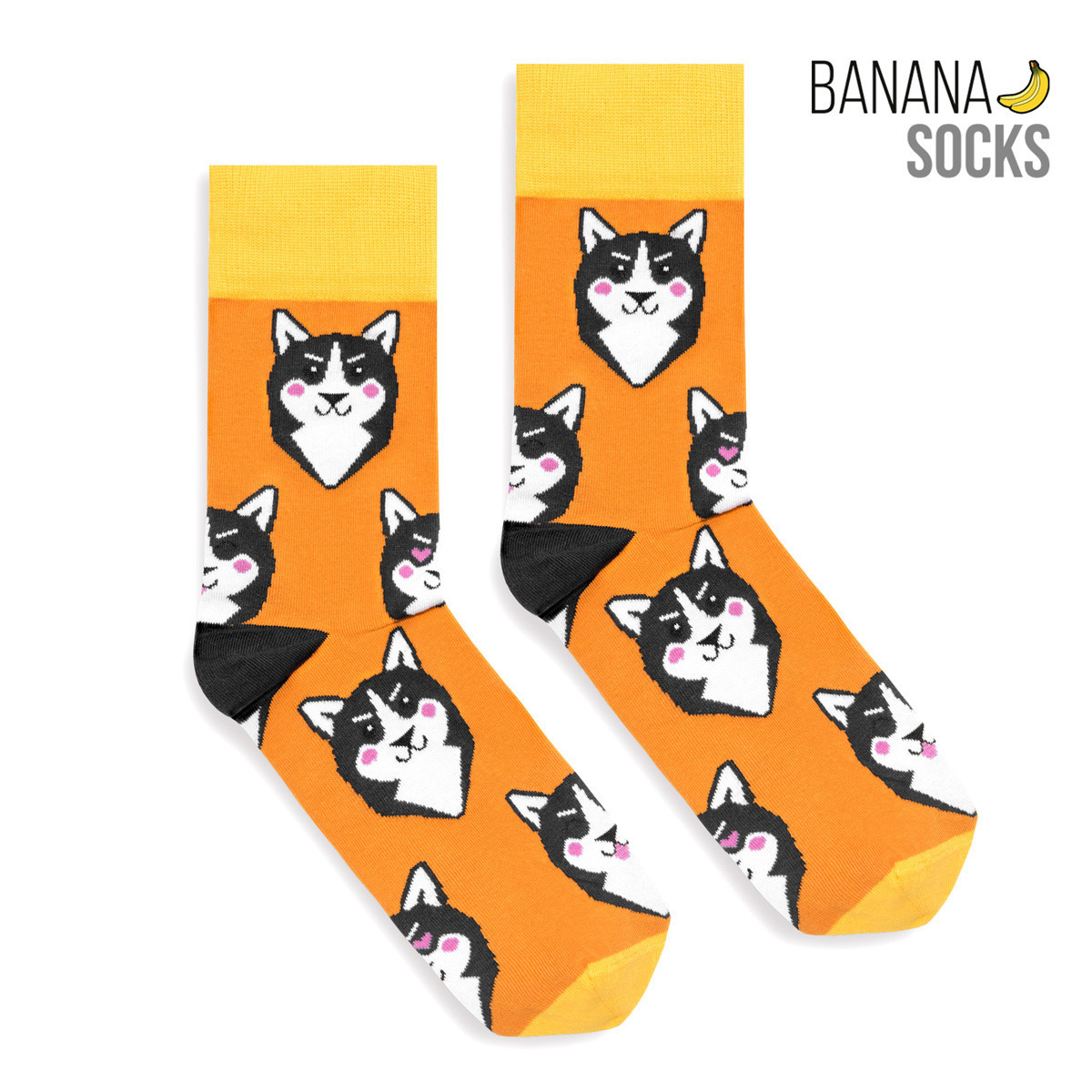 Banana Socks Ponožky Classic Husky 36-41
