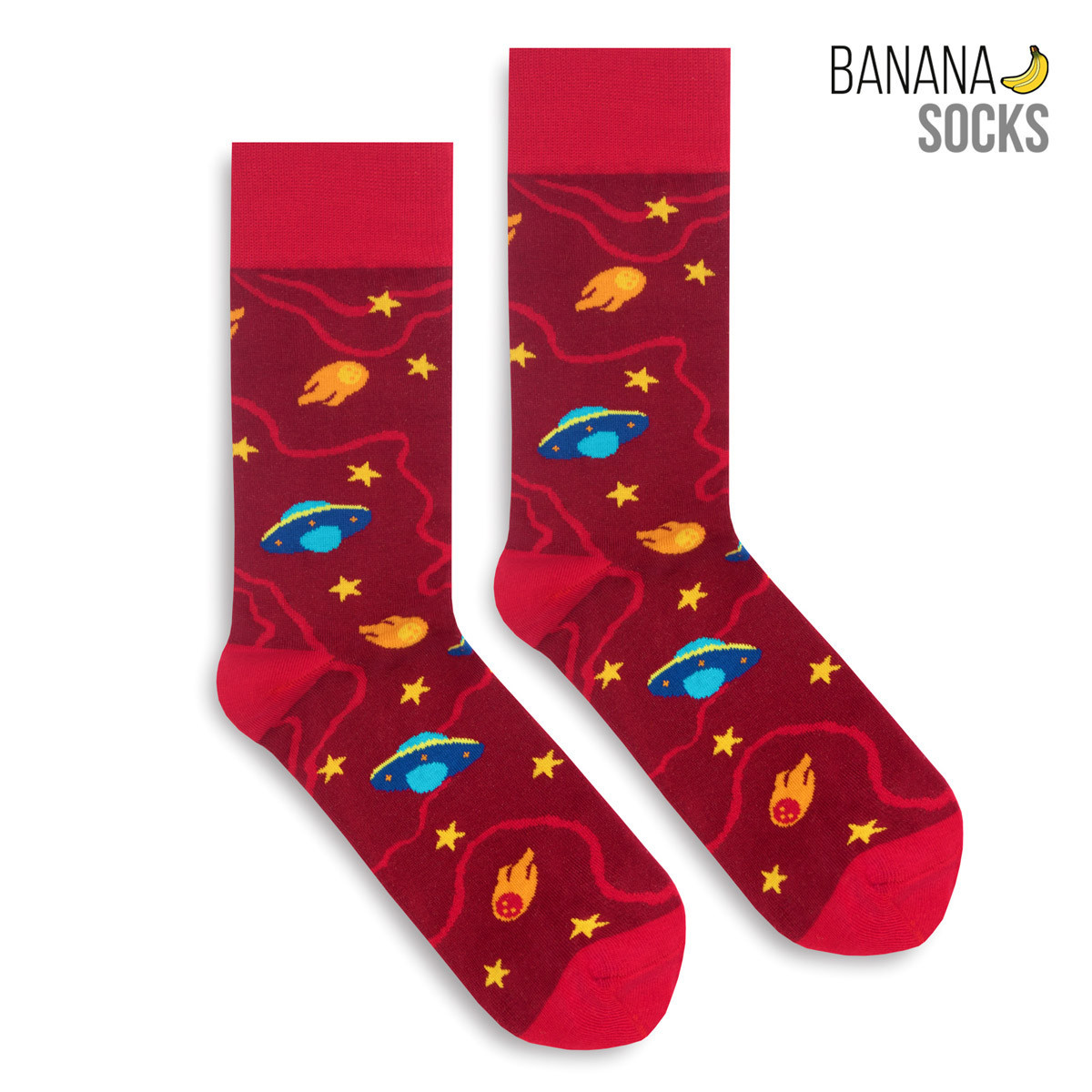 Banana Socks Ponožky Classic Ufo 36-41