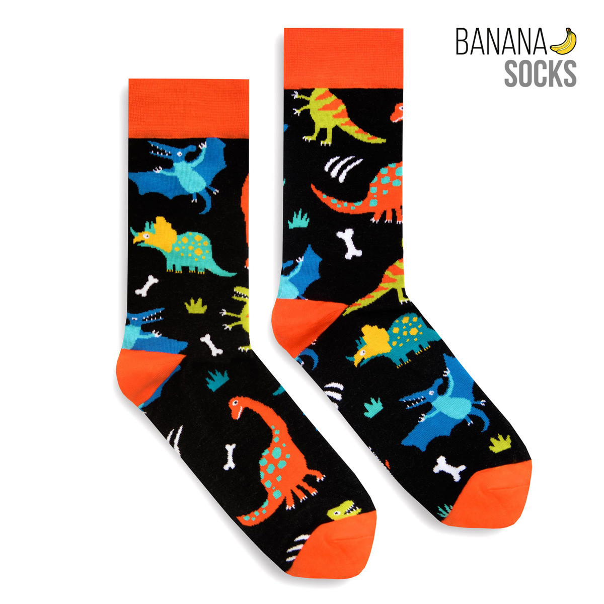 Banana Socks Ponožky Classic Dino 42-46