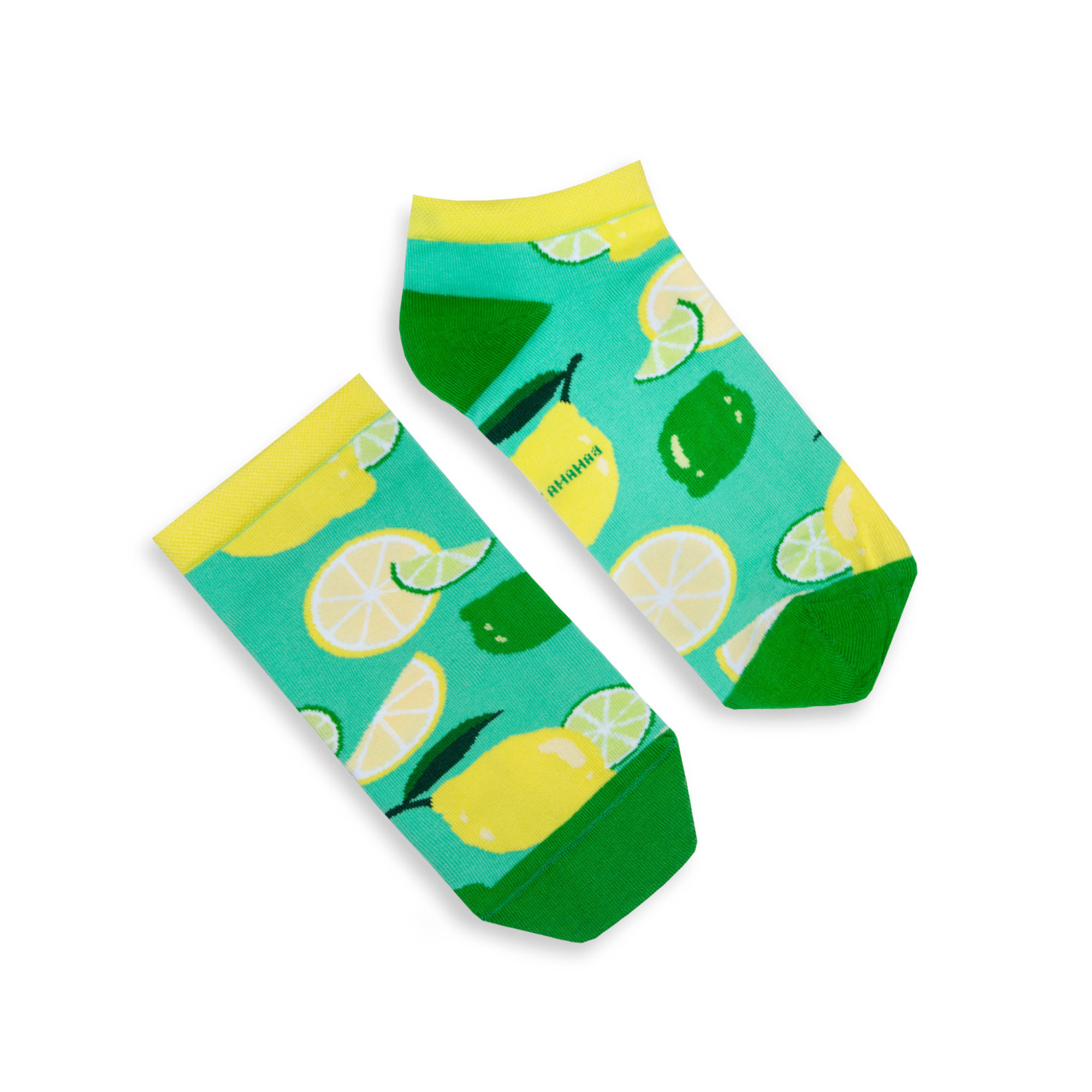 Banánové ponožky Ponožky krátké Lemons 42-46