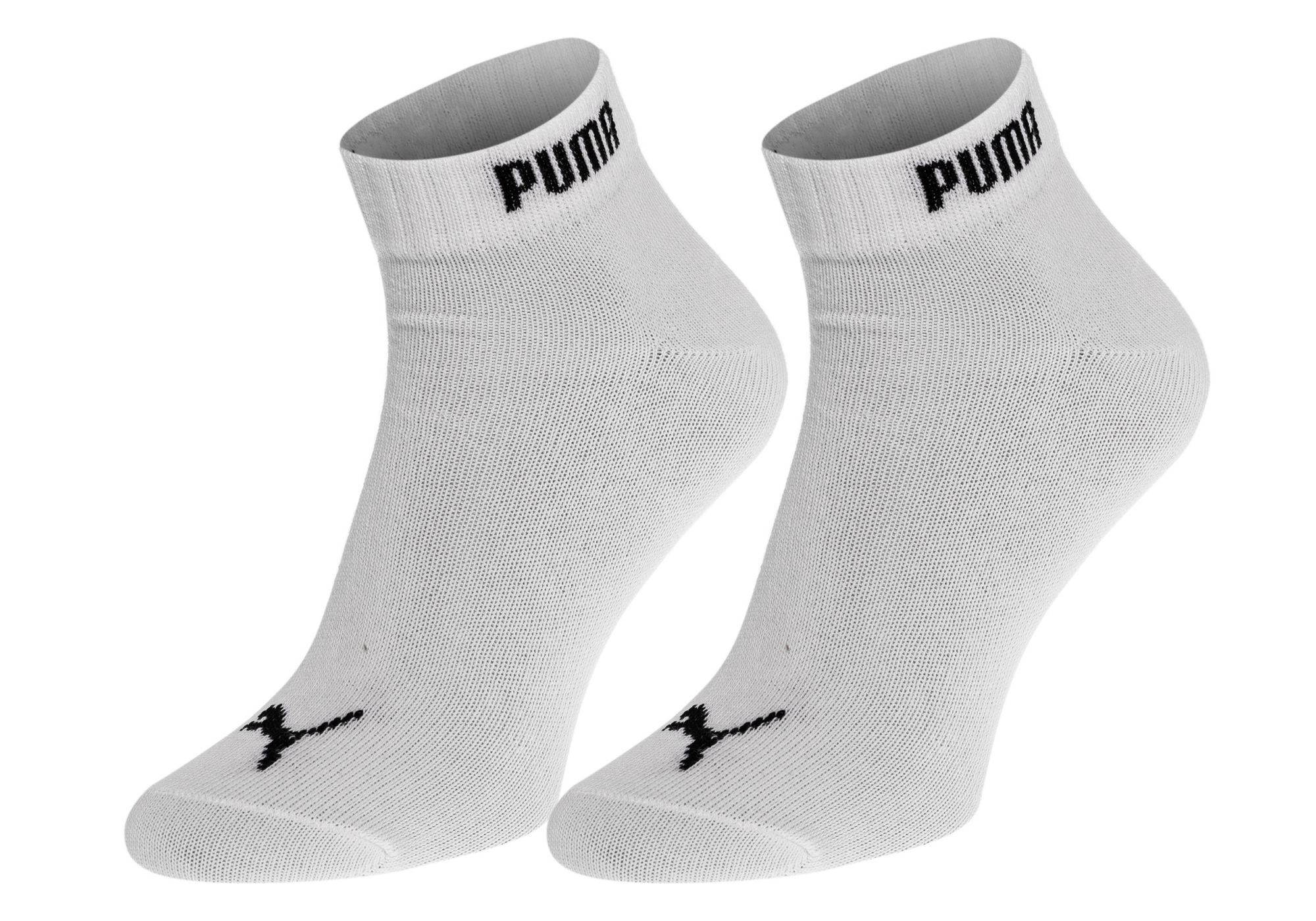 Puma 3Pack Ponožky 887498 White 43-46