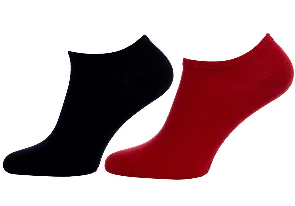Ponožky Tommy Hilfiger 2Pack 343024001 Red/Navy Blue 35-38
