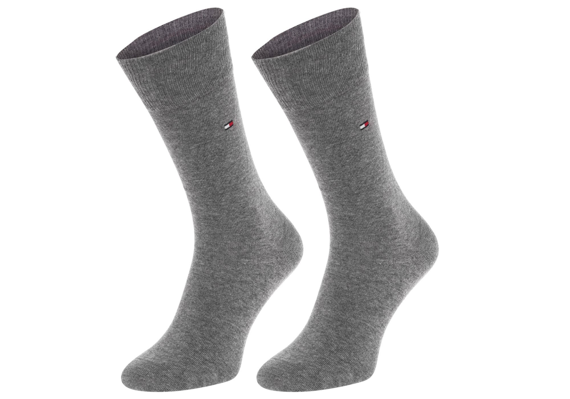 Ponožky Tommy Hilfiger 2Pack 371111 Grey 39-42