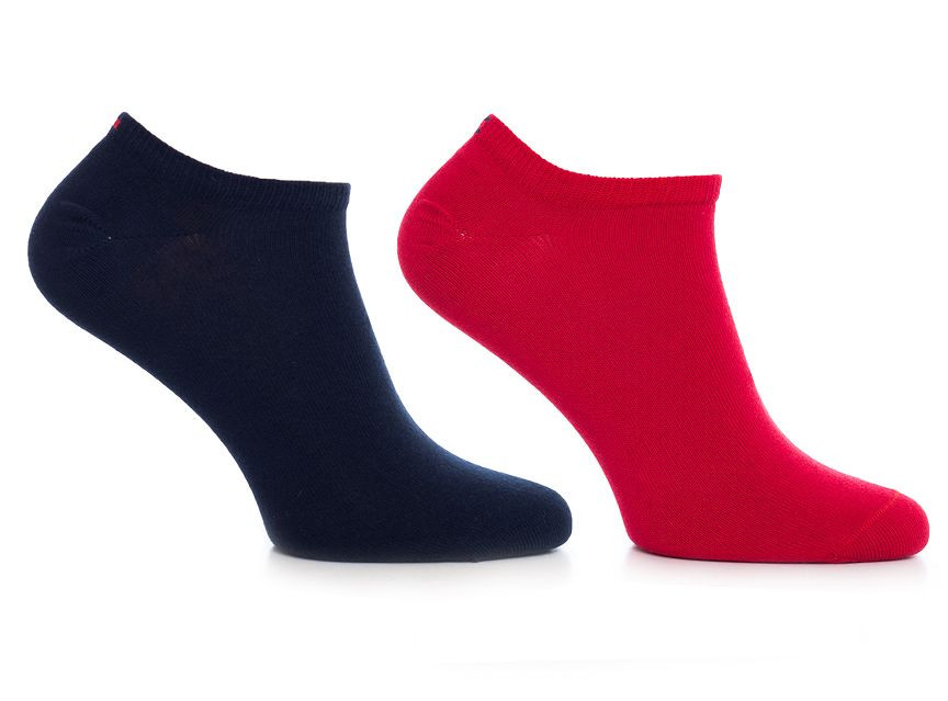 Ponožky Tommy Hilfiger 2Pack 342023001 Navy Blue/Red 39-42